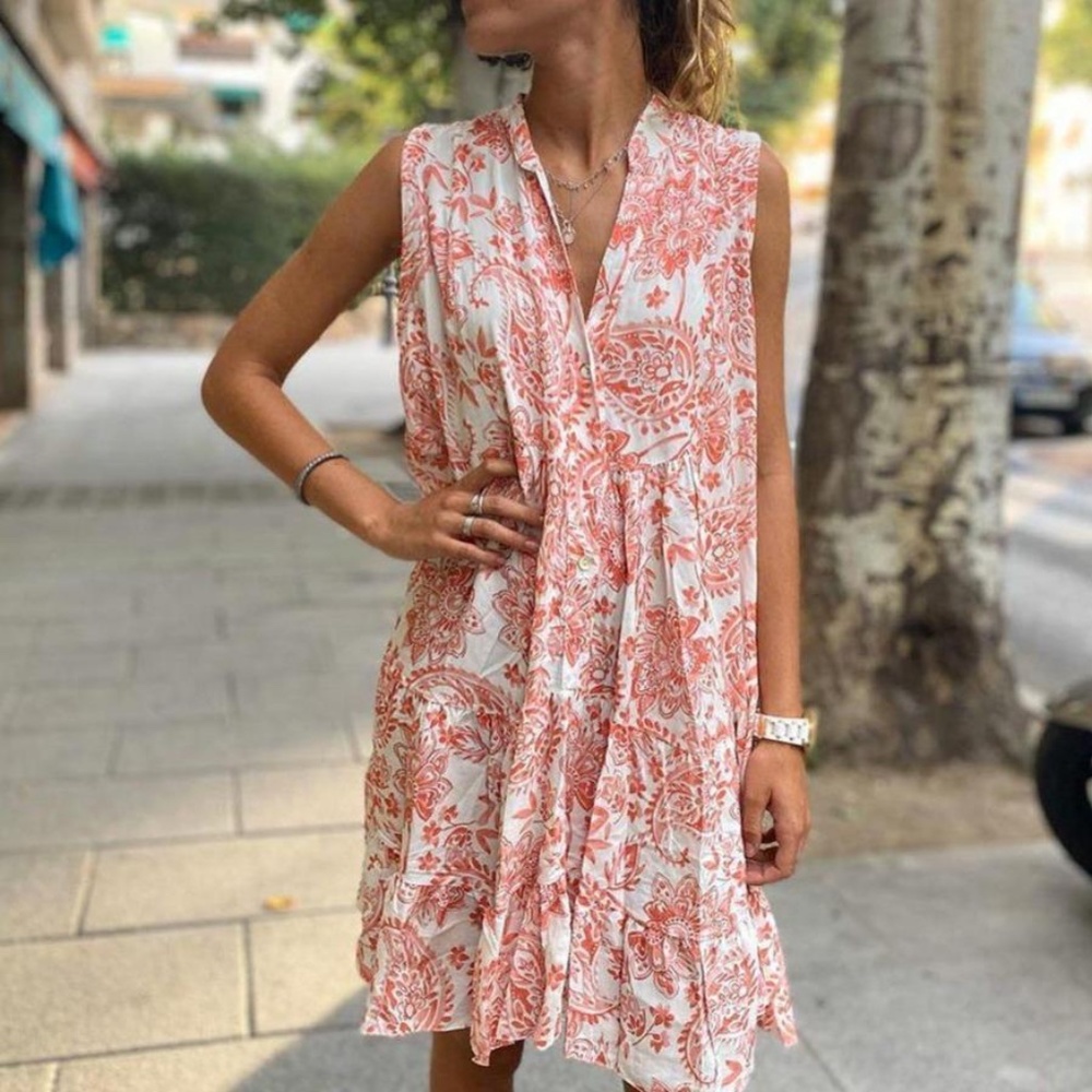 Breezy summer mini dress